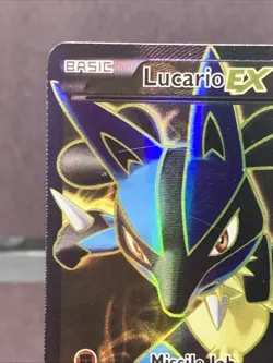 Pokemon TCG Lucario EX 107/111 XY - Furious Fists Full Art Holo Rare - Image 2