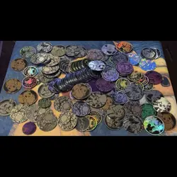 Huge Pokemon Coin Lot Large Medium Small - Image 1