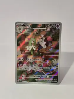 Pokemon TCG 2023 Scarlet & Violet Kirlia Illustration Rare Holo Card #212/198 - Image 1