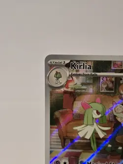 Pokemon TCG 2023 Scarlet & Violet Kirlia Illustration Rare Holo Card #212/198 - Image 2