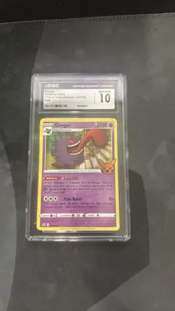Pokemon TCG Gengar #057 Holo Trick or Trade 2022 CGC 10 - Image 1