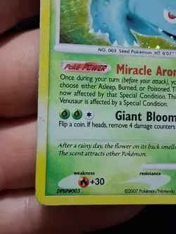 Pokemon TCG Venusaur LV. 51 Holo Card 20/132 Secret Wonders 2007 - Image 2