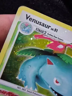 Pokemon TCG Venusaur LV. 51 Holo Card 20/132 Secret Wonders 2007 - Image 4