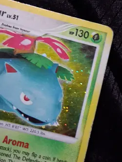 Pokemon TCG Venusaur LV. 51 Holo Card 20/132 Secret Wonders 2007 - Image 5