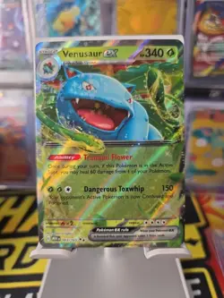 Venusaur EX 3/165 Pokemon TCG Scarlet & Violet 151 Double Rare NM - Image 1