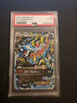 Pokemon TCG Flashfire 2014 Holo Rare Card M Charizard EX 69/106 XY - Image 1