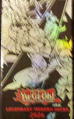 Konami Yu-Gi-Oh! Legendary Modern Decks 2026 3 Decks, Sky Strikers, Rare Cards - Image 1
