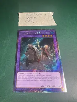 Elder Entity Norden 1st Edition Platinum Secret Rare RA04-EN226 Yu-Gi-Oh! - Image 1