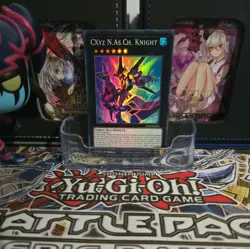 YuGiOh! CXYZ N.AS.CH. Knight LED9-EN004 Super Rare - Image 1