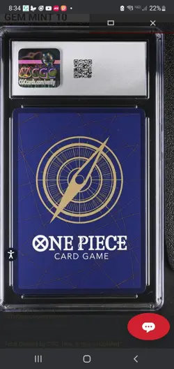 NAMI ENGLISH EB03-053 SR ALT ART CGC 10 ONE PIECE HEROINES EDITION VERY LOW POP - Image 2
