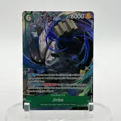 One Piece Jinbe OP11-031 Alt Art SR Foil - A Fist of Divine Speed NM ENGLISH - Image 1