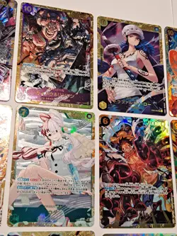 One Piece SEC Cards Reprints Lot NM Japanese - Image 3