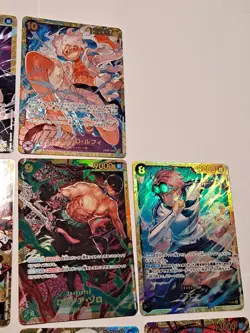 One Piece SEC Cards Reprints Lot NM Japanese - Image 4