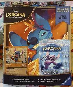 Disney Lorcana Winterspell Stitch Collection Starter Set - Image 1