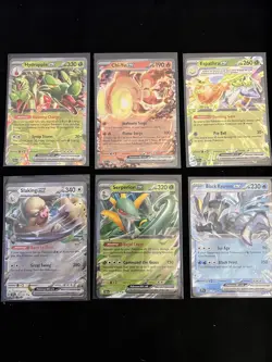 Pokemon TCG Scarlet & Violet Era 6 Ex Card Bundle NM Pack Fresh - Image 1