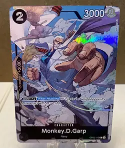 One Piece Monkey .D. Garp Sr Op02-115 Paramount War English Foil Cgc Card Game - Image 2