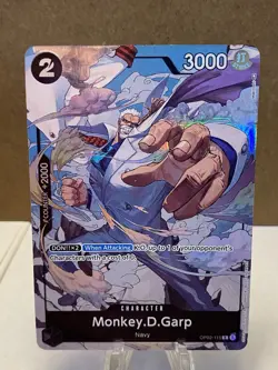 One Piece Monkey .D. Garp Sr Op02-115 Paramount War English Foil Cgc Card Game - Image 3
