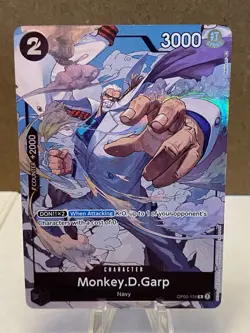 One Piece Monkey .D. Garp Sr Op02-115 Paramount War English Foil Cgc Card Game - Image 5