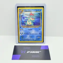 CARTA POKEMON CROCONAW 32/111- ITA - 2001 - 1 EDIZIONE - NEO GENESIS - NEAR MINT - Image 1