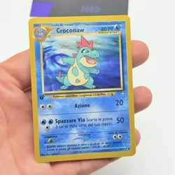 CARTA POKEMON CROCONAW 32/111- ITA - 2001 - 1 EDIZIONE - NEO GENESIS - NEAR MINT - Image 2