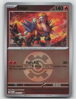 Entei (Quick Ball) 025/217 Rare Ascended Heroes Pokemon Reverse Holo Near Mint - Image 1