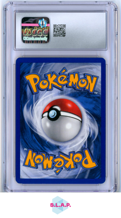 DRAGONITE FOSSIL - UNLIMITED HOLO 4/62 POKEMON CGC 8 - Image 2