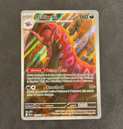 Scolipede 134/086 Illustration Rare Pokemon TCG Black Bolt & White Flare - Image 1