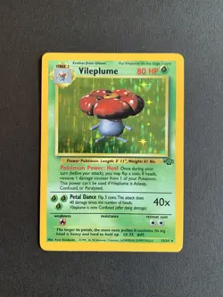 Pokemon Vileplume 15/64 Jungle Holo Unlimited NM - Image 1