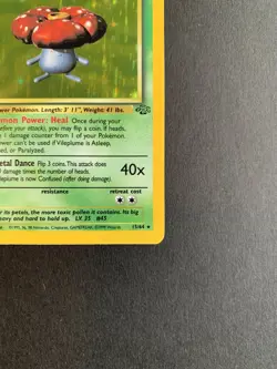 Pokemon Vileplume 15/64 Jungle Holo Unlimited NM - Image 4