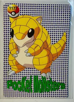 PIKACHU BALLOONS Pocket Monsters Pokemon Japanese Anime Vending Prism Sticker NM - Image 2