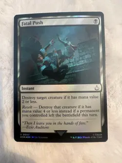 MTG TCG Assassins Creed Fatal Push 0090 FOIL Uncommon - Image 1