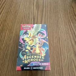 Pokemon Mega Evolution ASCENDED HEROES BOOSTER BUNDLE BOX - Image 1