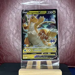 Dragonite V SWSH235 Sealed Black Star Promo Pokemon GO SEALED - Image 1