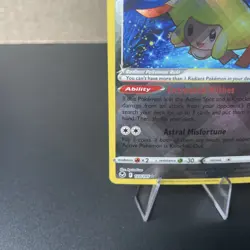 Radiant Jirachi 120/195 SWSH Silver Tempest Shiny Holo Rare Pokemon TCG 2022 NM - Image 4