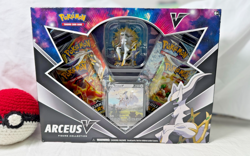 Pokemon TCG Arceus V Figure Collection Box Sealed BDSP Legends Arceus 2021 820650850165 - Image 1