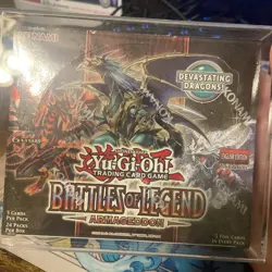 Yugioh Battles of Legend Armageddon Booster Box Brand New 1st Edition Sealed - Image 1