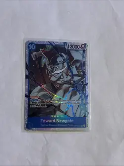 Edward.Newgate SR OP13-042 Carrying On His Will Foil One Piece TCG - Image 1