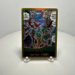 DON!! Card (Egghead) –Gold Foil | The Azure Sea’s Seven | English | One Piece#2 - Image 1