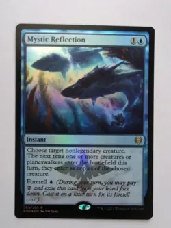MTG Mystic Reflection (KHM) Kaldheim Foil Rare 069/285 - Image 1