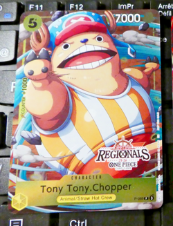 One Piece Card Game Carte Holo Tony Tony.Chopper P-089 Regionals EN NM - Image 1