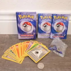 Pokemon Trading Card Game Starter Set Box w/ Rules 1995 - 1999 Vintage Base Set - Image 1