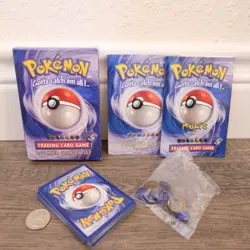 Pokemon Trading Card Game Starter Set Box w/ Rules 1995 - 1999 Vintage Base Set - Image 2