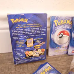 Pokemon Trading Card Game Starter Set Box w/ Rules 1995 - 1999 Vintage Base Set - Image 3