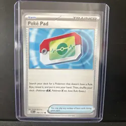 Poke Pad 198/217 ME: Ascended Heroes ASC-EN Common Pokemon Card TCG - Image 1
