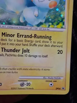 Pokemon TCG Pachirisu LV.23 DP04 Holo Card Diamond and Pearl Promos - Image 3
