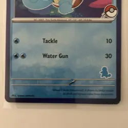 NMT Pokemon TCG Squirtle (Blue Border) My First Battle Regular Card - Image 3