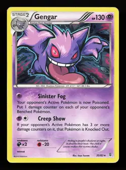 Gengar 35/83 Holo Rare Generations Pokemon Card - Image 1