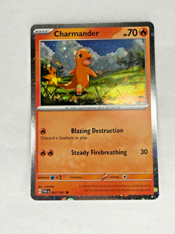 Pokemon TCG NM Charmander - (Cosmos Holo) 007/091 Miscellaneous Cards 2024 - Image 1