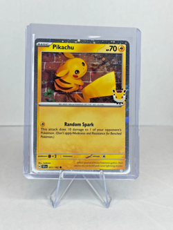 Pokemon TCG NM Pikachu (Pokemon Day 2026) 051/162 Miscellaneous Cards Holo - Image 1
