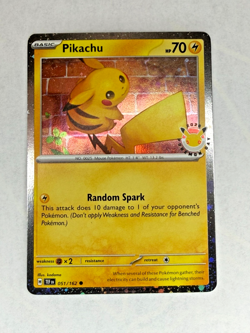 Pokemon TCG NM Pikachu (Pokemon Day 2026) 051/162 Miscellaneous Cards Holo - Image 2